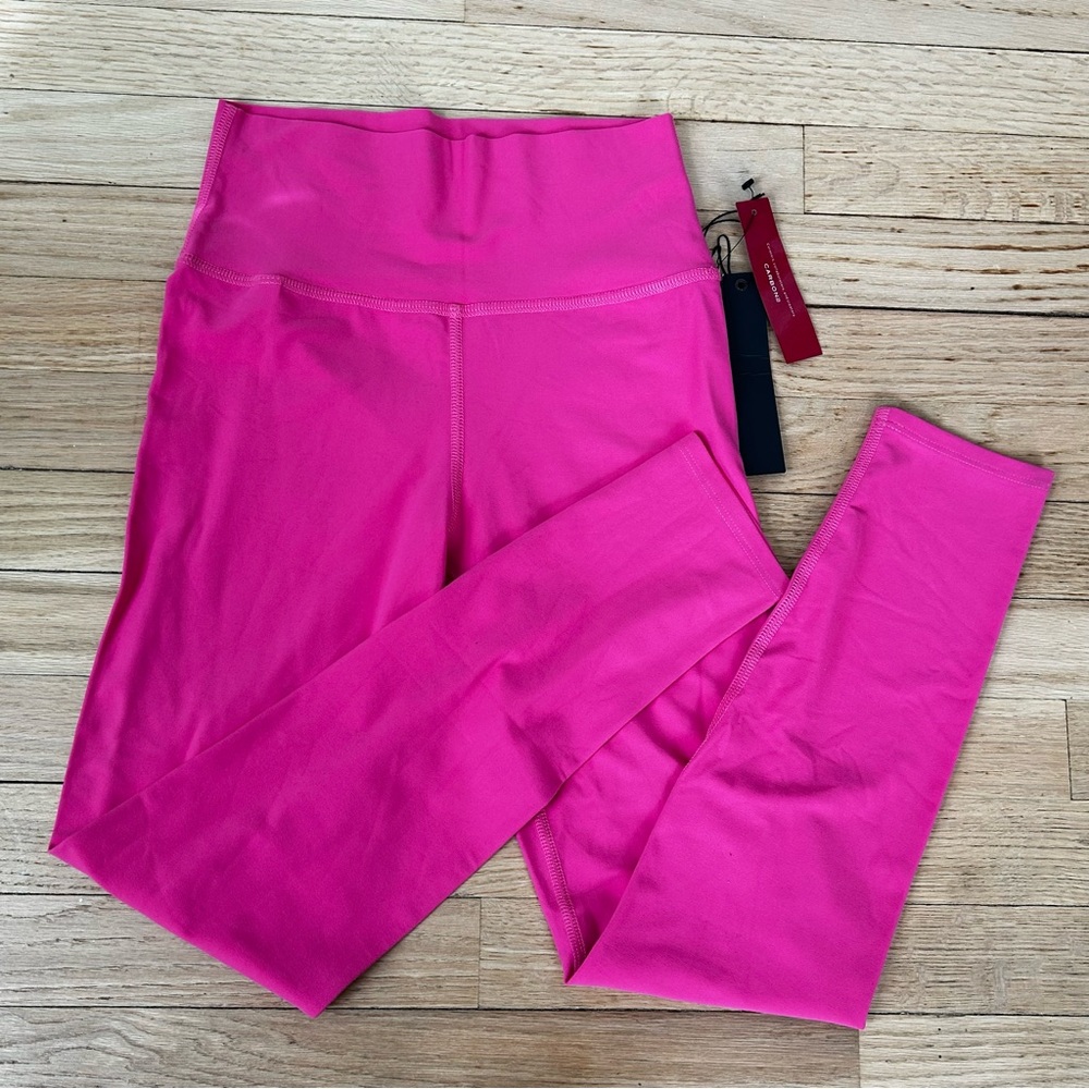 NWT carbon38 pink melt 7/8 legging medium 25” women’s